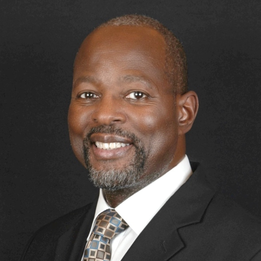 Smiling man in suit and tie portrait